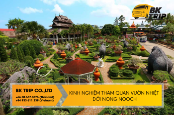 Kinh nghiệm tham quan vườn nhiệt đới Nong Nooch