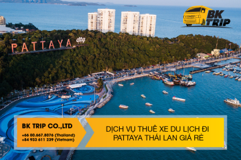 Thuê xe du lịch đi Pattaya đảm bảo an toàn, tiện lợi cho hành trình của bạn