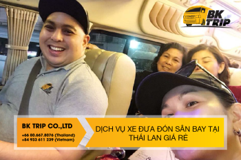 Dịch vụ thuê xe đưa đón sân bay tại Thái Lan - Tiện lợi, an toàn, uy tín